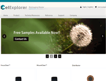 Tablet Screenshot of celexplorer.com